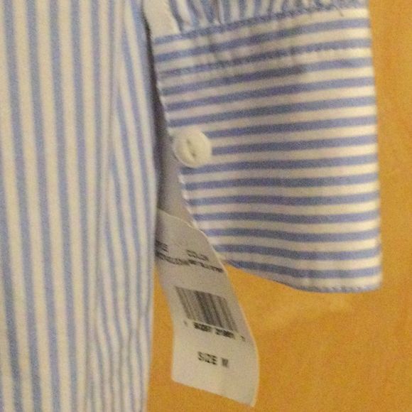 RAG&BONE BBY BLU STRP L/S COLLINGWOOD DRESS - Picture 7 of 11